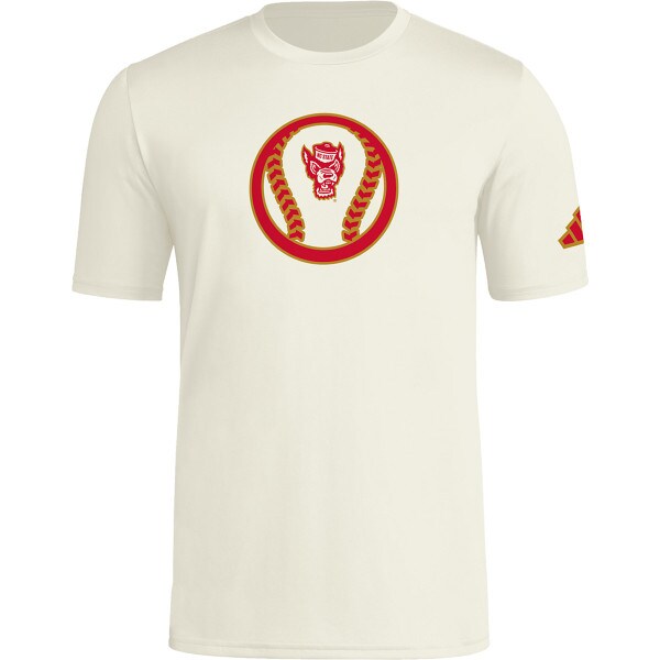 Ivory Short Sleeve Tee - Baseball I